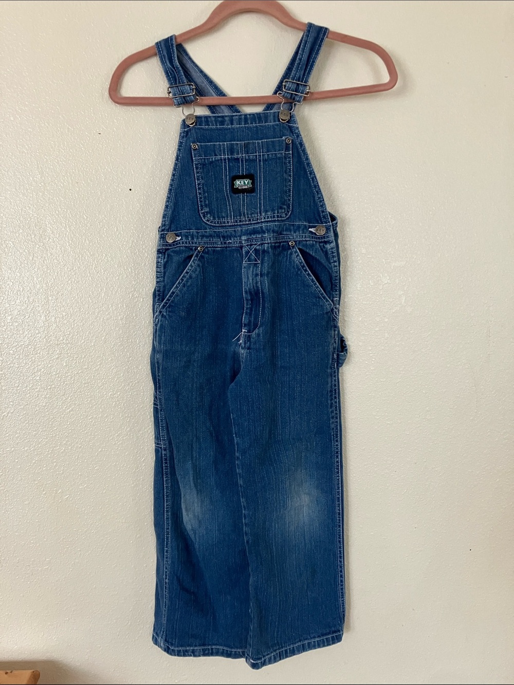 Key Classic Denim Children's Overalls, 7